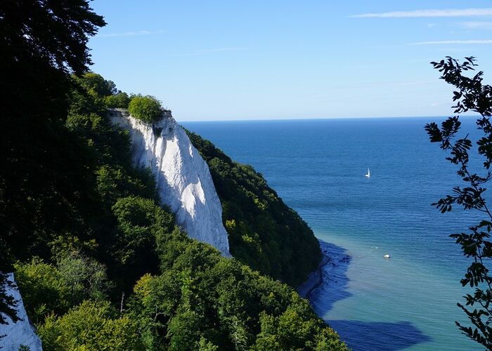 berühmter kreidefelsen auf ruegen